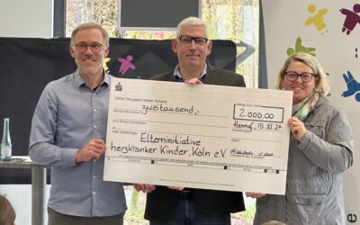 Spendenlauf: Vielen Dank an die Gesamtschule Meiersheide in Hennef
