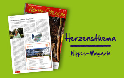 Nippes-Magazin: Beitrag zum Thema herzkranke Kinder von Prof. Dr. Elisabeth Sticker