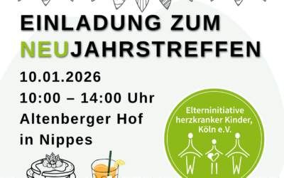 Einladung zum Neujahrstreffen am 10.01.2026
